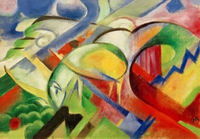 羊 作： Franz Marc