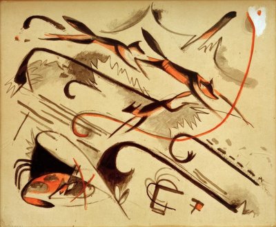 スケルツォ（キツネを演奏） 作： Franz Marc