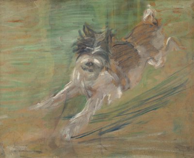 跳ぶ犬「シュリック」 作： フランツ・マーク