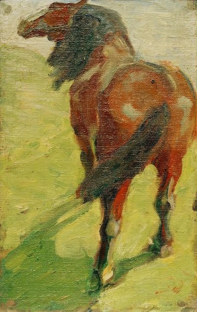 馬の研究 作： Franz Marc