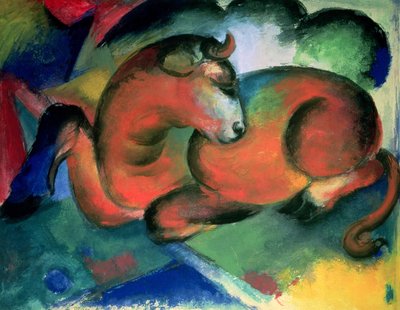 レッドブル 作： Franz Marc