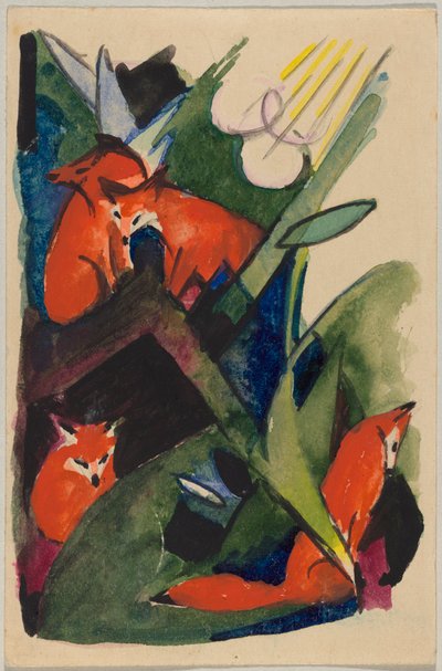  作： Franz Marc