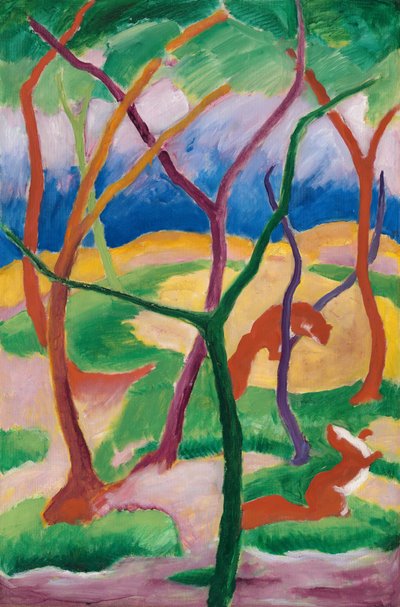  作： Franz Marc