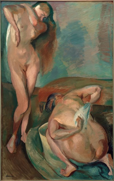 女性の入浴 作： Franz Nolken