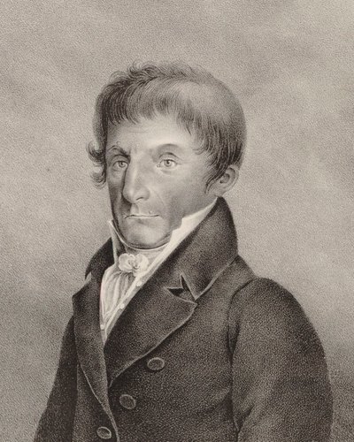 作曲家アントニオ・サリエリの肖像、1750～1825年、1835年頃。 作： Franz Oehme
