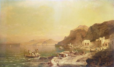 カプリ島、 作： Franz Richard Unterberger