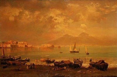 ナポリの海 作： Franz Richard Unterberger