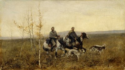 ハンター、1881 作： Franz Roubaud