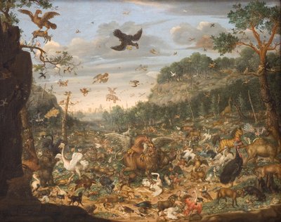 人類滅亡後の地球 作： Franz Rösel von Rosenhof