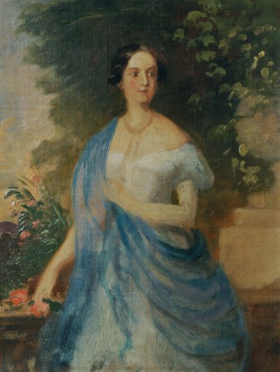 クローチルド ディートリヒシュタイン王女 作： Franz Schrotzberg