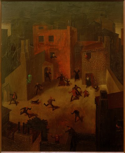 F.Sedlacek、都市景観 作： Franz Sedlacek