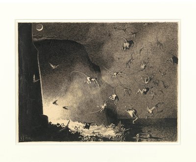 地獄の門、1916年。 作： Franz Sedlacek