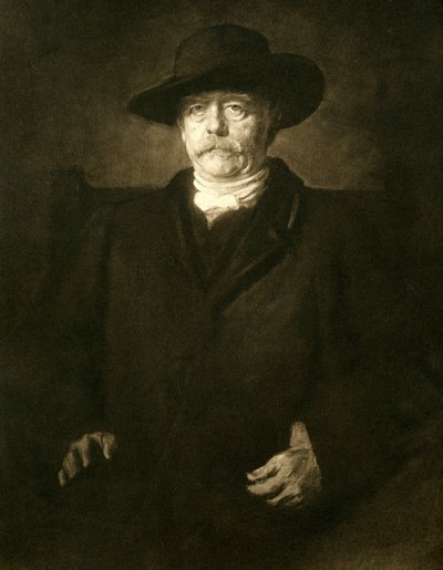 オットーフォンビスマルク伯爵 作： Franz Seraph von Lenbach