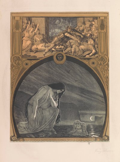 ニーベルングの指環、1914年。 作： Franz Stassen