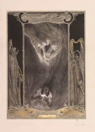 ニーベルングの指環、1914年。 作： Franz Stassen