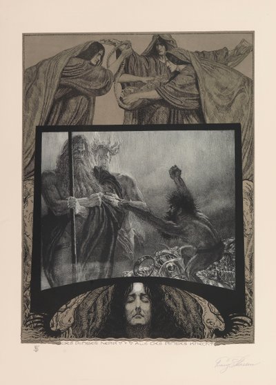 ニーベルングの指環、1914年。 作： Franz Stassen