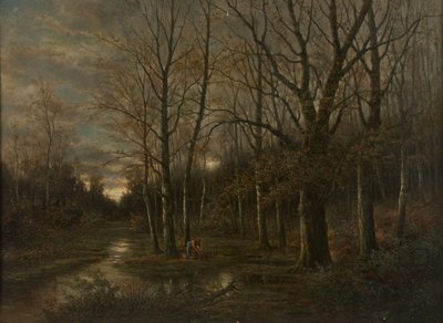 ランデンブルク近くのau風景 作： Franz Stephan Paschinger
