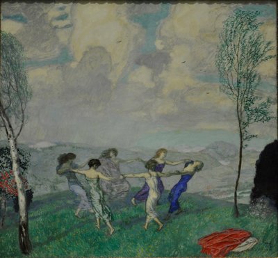 サークルダンス、1910年。 作： Franz Stuck Ritter von