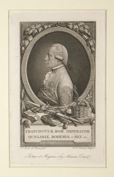 フランシス2世。 ROM。 ハンガリー皇帝兼ボヘミア国王 作： Franz Valentin Durmer