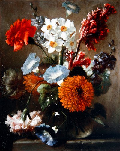 花の静物画 作： Franz Werner Tamm