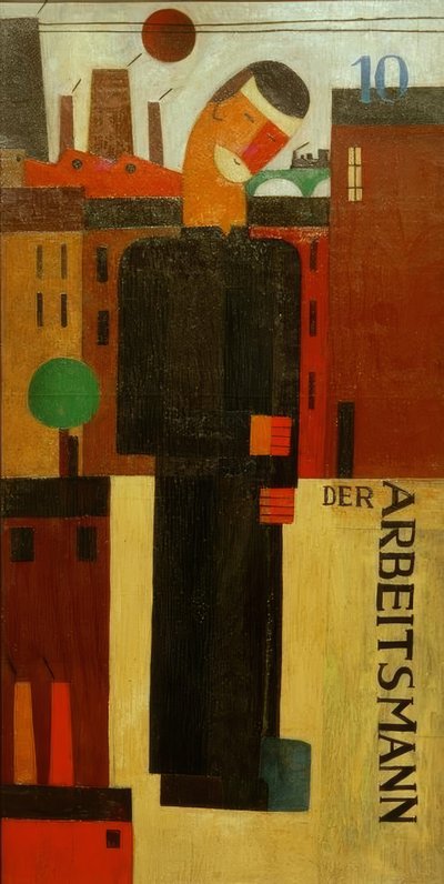 労働者 作： Franz Wilhelm Seiwert