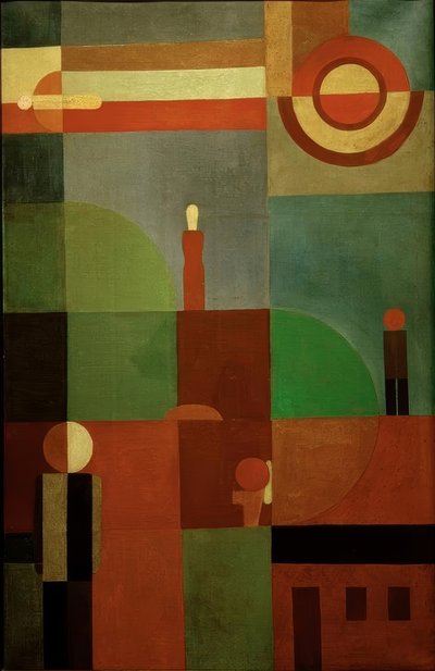 壁画からの詳細 作： Franz Wilhelm Seiwert