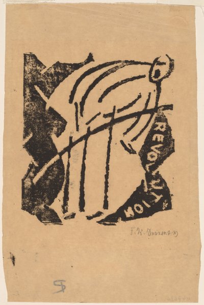 革命 作： Franz Wilhelm Seiwert