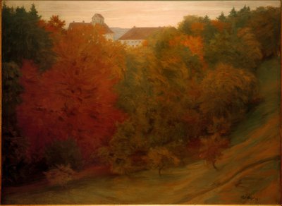 ゼーフェルト城の眺め 作： Franz Wilhelm Voigt
