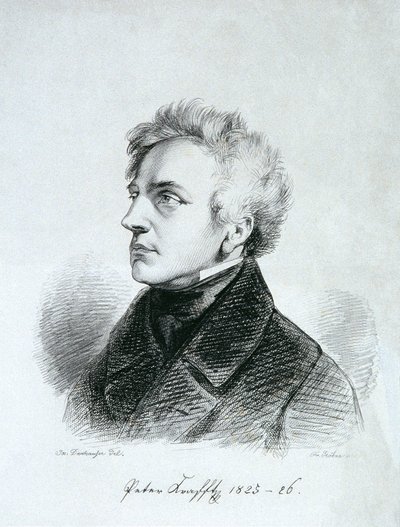画家ヨハン・ペーター・クラフト 作： Franz Xaver Stöber