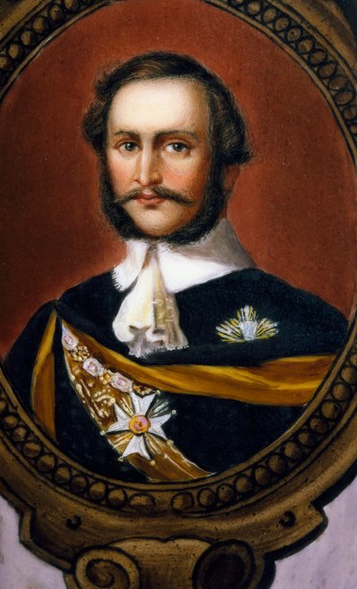 バイエルンのマクシミリアン 2 世の肖像 作： Franz Xaver Thallmaier