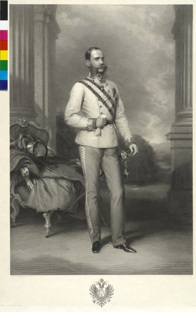 オーストリア皇帝フランツ・ヨーゼフ1世 作： Franz Xaver Winterhalter