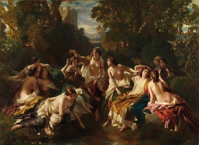 フロリンダ、1853 作： Franz Xaver Winterhalter