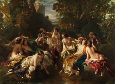 フロリンダ、1853年。 作： Franz Xaver Winterhalter