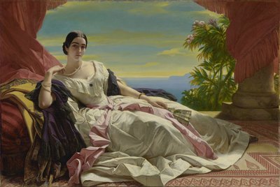 Sayn-Wittgenstein-Saynのレオニーラ姫バリヤチンスキー 作： Franz Xaver Winterhalter