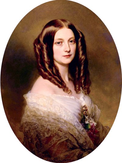 ラス・マリスマス侯爵夫人 作： Franz Xaver Winterhalter