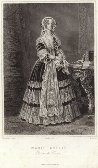 ナポリとシチリアのマリアアマリア 作： Franz Xaver Winterhalter