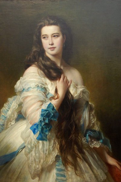 Nadezhda Nikolayevna Rimskaya-KorsakovanéePurgold、c。 1870 作： Franz Xaver Winterhalter