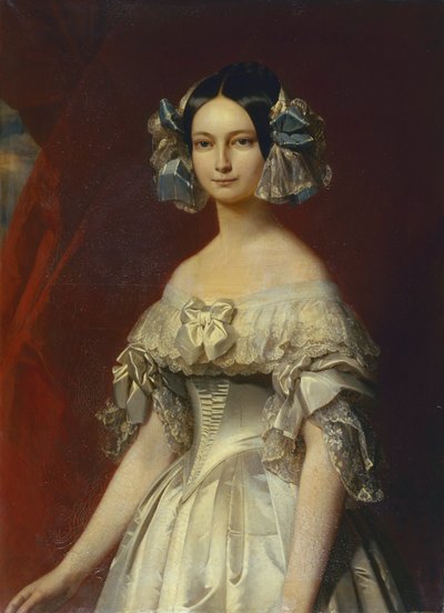 王女の肖像画 作： Franz Xaver Winterhalter