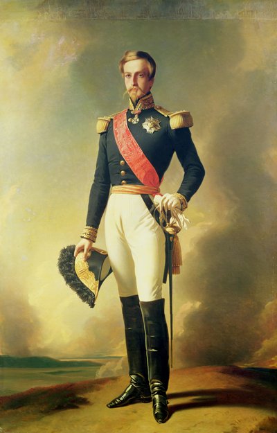 アンリユージーンフィリップルイドルレアンの肖像（1822-97）アウマレ公、1846年 作： Franz Xaver Winterhalter