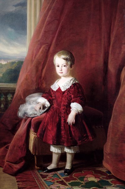 ルイ・ドルレアンの肖像 作： Franz Xaver Winterhalter