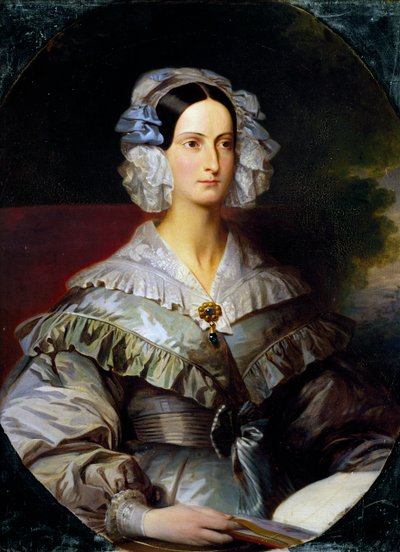 フランツ・グザヴィエ・ヴィンターハルター作「オルレアン王女の肖像 作： Franz Xaver Winterhalter