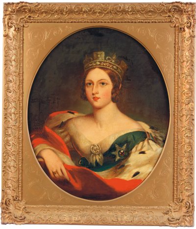 ビクトリア女王の肖像 作： Franz Xaver Winterhalter