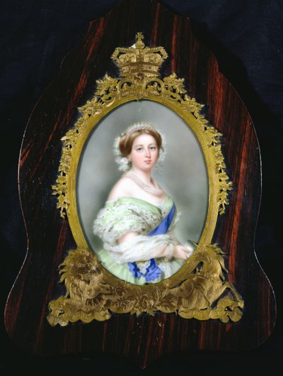 ビクトリア女王（1819-1901） 作： Franz Xaver Winterhalter