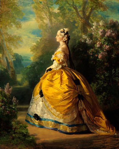 皇后ウジェニー 作： Franz Xaver Winterhalter