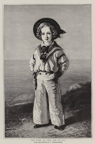 6歳の王 作： Franz Xaver Winterhalter