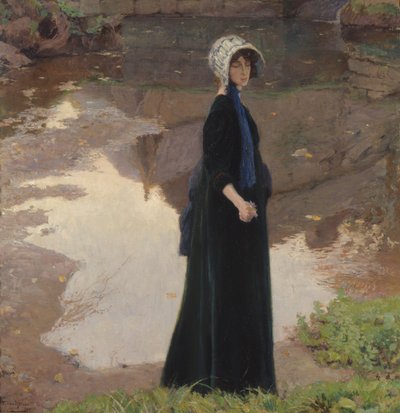 レヴェリー、1910 作： Franz van Holder