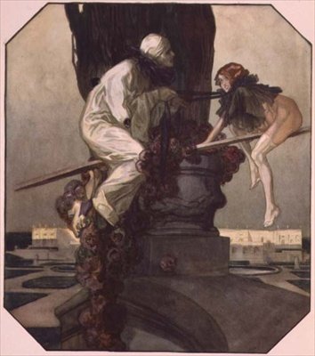 シーソー 作： Franz von Bayros (1866 1924)