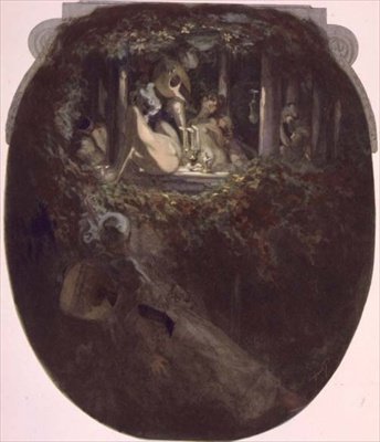 セレナーデ 作： Franz von Bayros (1866 1924)