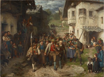 最後の入札 作： Franz von Defregger