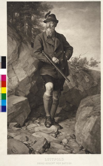 バイエルン摂政ルイトポルト公 作： Franz von Defregger